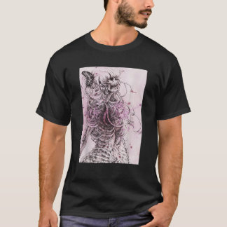 Dark Art Grunge Goth Occult Gothic Aesthetic Girl  T-Shirt