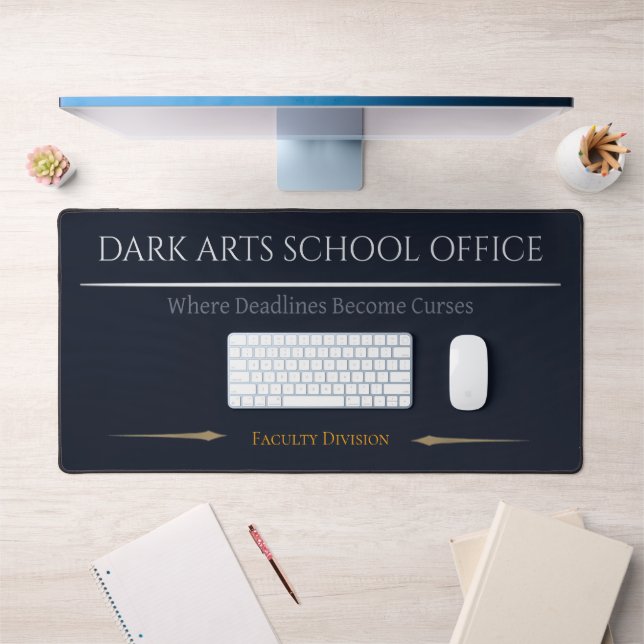 Dark Arts Desk Mat Gothic School Office Pad (Office 1)