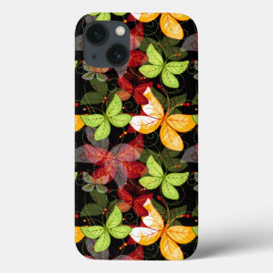 Dark Autumn Pattern iPhone 13 Case