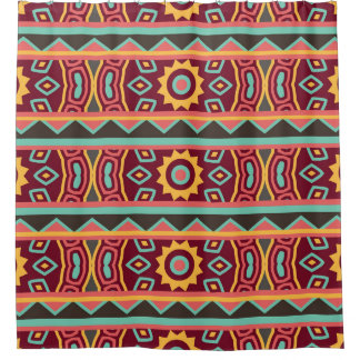 Dark Background: Ethnic Aztec Seamless