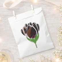Dark Bloom Favor Bag