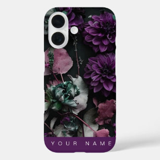 Dark Bloom Purple iPhone 16 Case