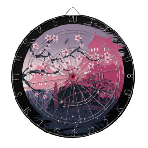 Dark Blossom   Dartboard