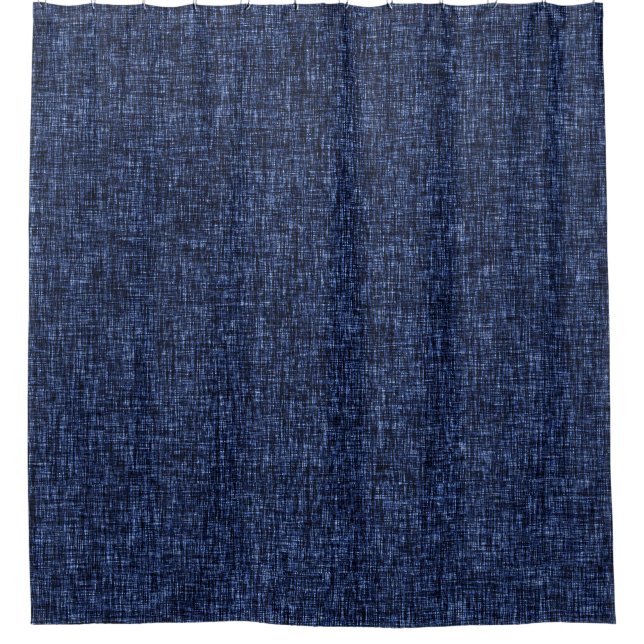 Dark Blue 2 Tone Abstract Crosshatch (Front)