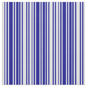 Dark Blue and Lavender Coloured Lines Fabric