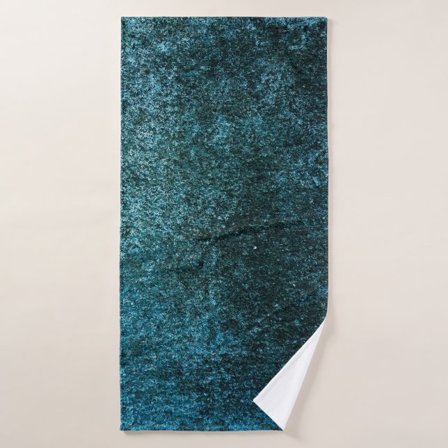 Dark blue background that is rough surface. abstra bath towel (Bath Towel)