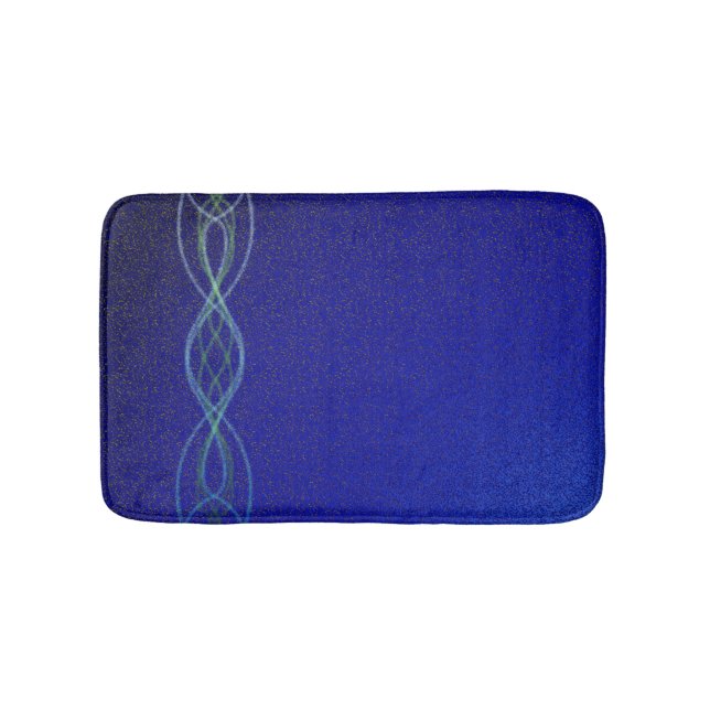 Dark Blue Bath Mat (Front)