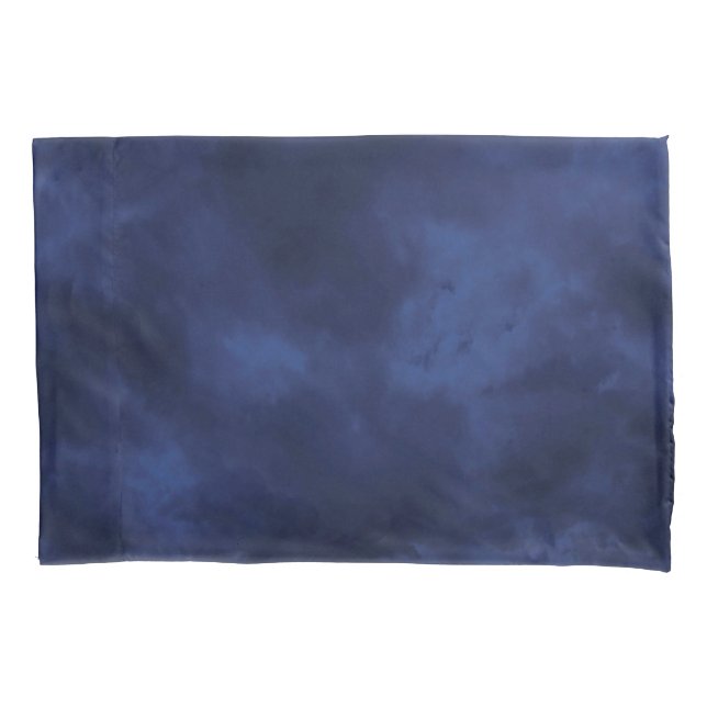 Dark blue clouds pillowcase (Front)