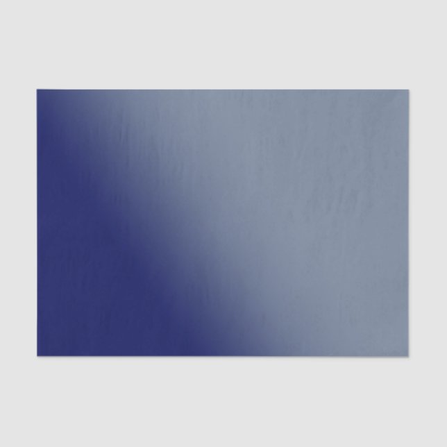 Dark Blue Gradient Tissue Paper (Front)