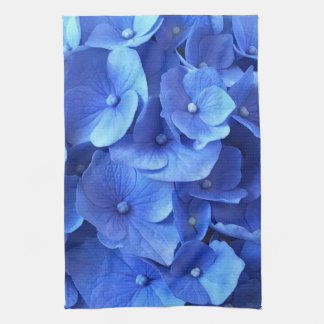 Dark Blue Hydrangeas Kitchen Towel
