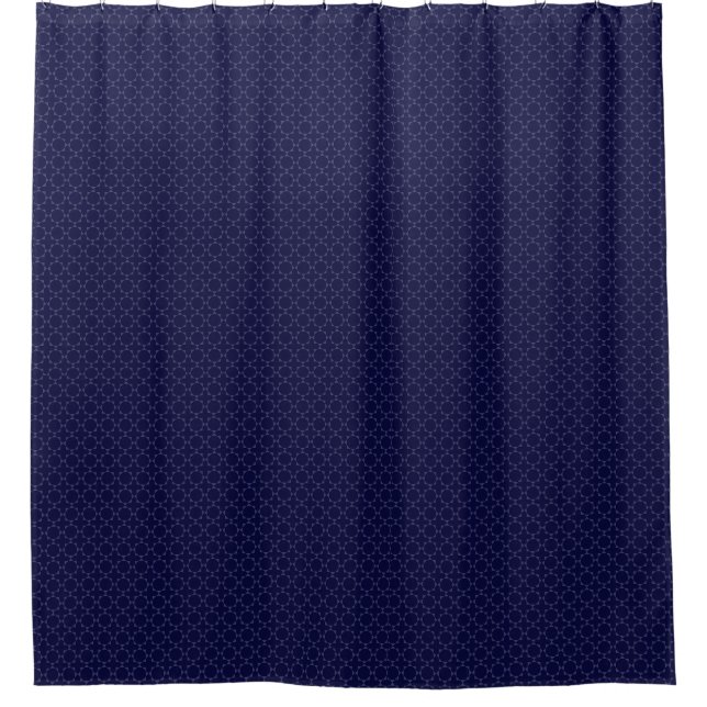 Dark Blue Islamic Geometric Pattern (Front)