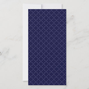 Dark Blue Islamic Geometric Pattern