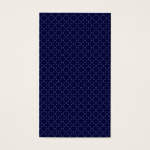 Dark Blue Islamic Geometric Pattern