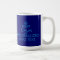 Dark blue KeepCalm Mugs | Personalizable template
