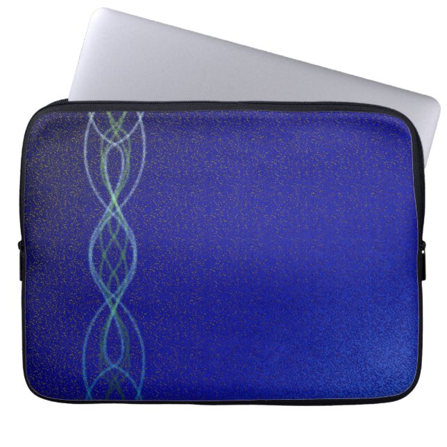 Dark Blue Laptop Sleeve (Front)