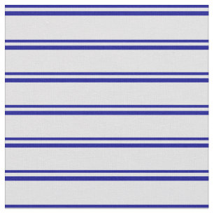 Dark Blue & Lavender Striped Pattern Fabric