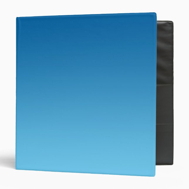 Dark Blue Ombre Binder (Front/Inside)