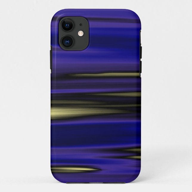 Dark blue painting graphic art Case-Mate iPhone case (Back)