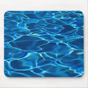 Dark Blue Pool Water  Mouse Pad