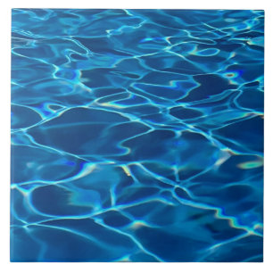 Dark Blue Pool Water Tile