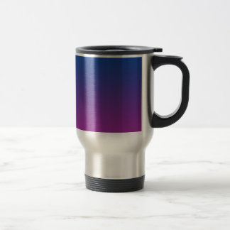 Dark Blue & Purple Ombre Travel Mug