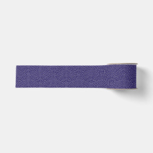 Dark Blue Same Komon (shark skin) Grosgrain Ribbon