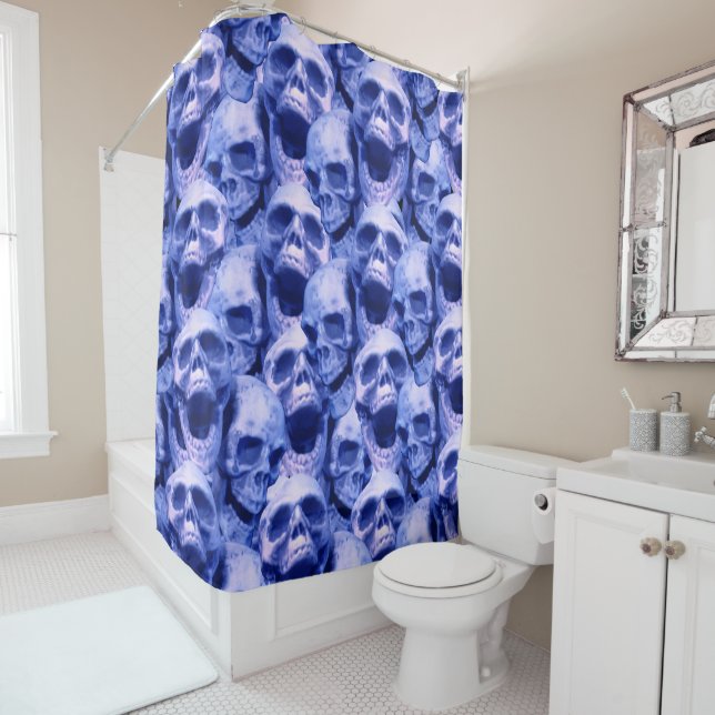 Dark Blue Skulls (In Situ)
