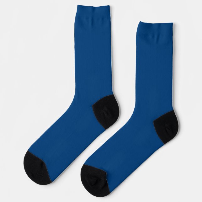 Dark Blue Socks (Left)