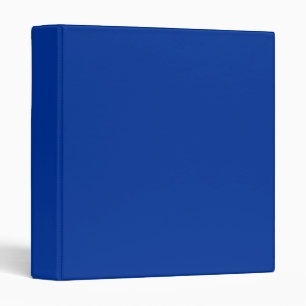 Dark Blue Solid Colour Binder