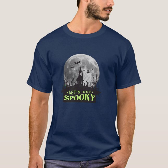Dark Blue T-shirt for man. (Front)