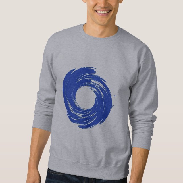 Dark Blue Vortex Sweatshirt (Front)