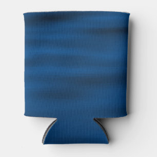 Dark Blue Water Ripples Can Cooler
