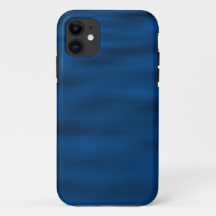 Dark Blue Water Ripples iPhone 11 Case