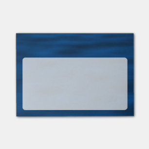 Dark Blue Water Ripples Post-it Notes