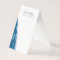 Dark blue watercolor earring display card