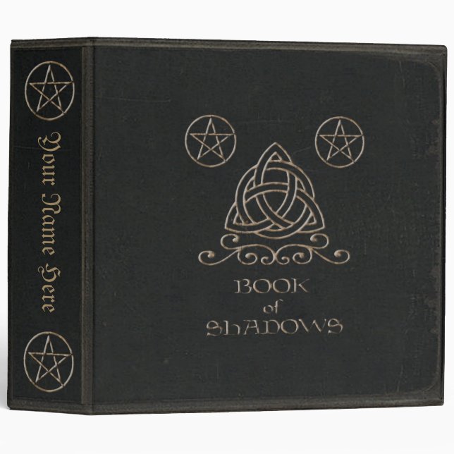 Dark Book of Shadows Binder (Front/Spine)