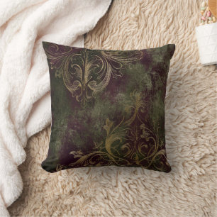 Dark Boudoir Throw Pillow