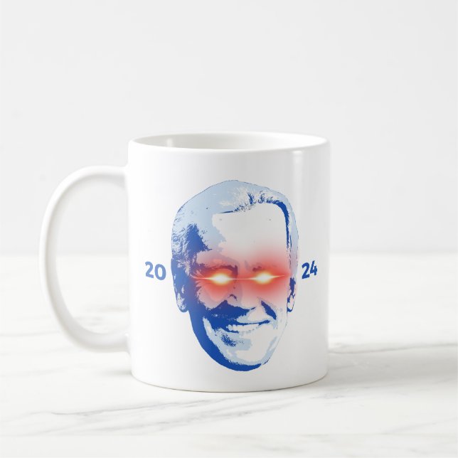 Dark Brandon 2024 Big Head Coffee Mug (Left)