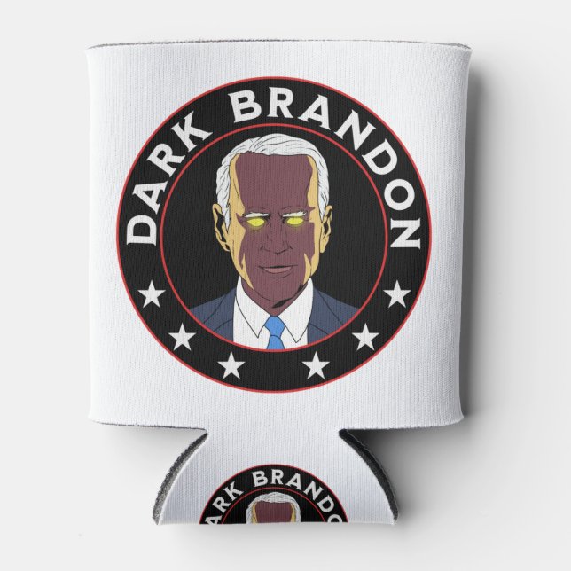 Dark Brandon Can Cooler (Front)