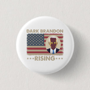 Dark Brandon Funny Joe Biden Meme 1 Inch Round Button