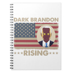 Dark Brandon Funny Joe Biden Meme Notebook
