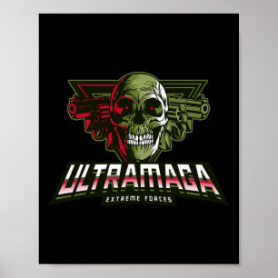 Dark Brandon Halloween Costume Scary Trump Biden F Poster