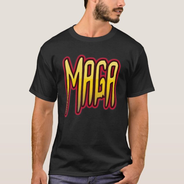 Dark Brandon Halloween Costume Scary Trump MAGA F- T-Shirt (Front)