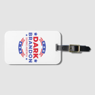 Dark Brandon Luggage Tag