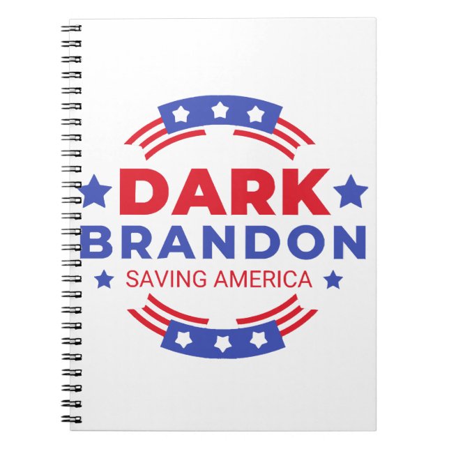 Dark Brandon  Notebook (Front)