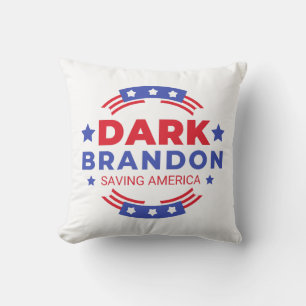 Dark Brandon Throw Pillow