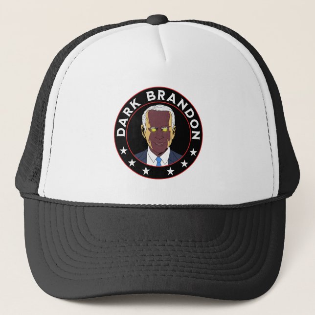 Dark Brandon Trucker Hat (Front)