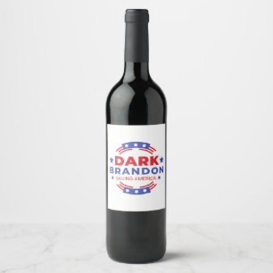 Dark Brandon Wine Label