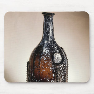 Dark brown bottle, probably Nailsea Mouse Pad