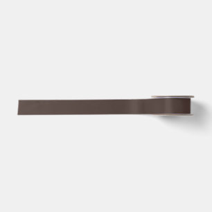 Dark Brown Cappuccino Coloured Satin Ribbon